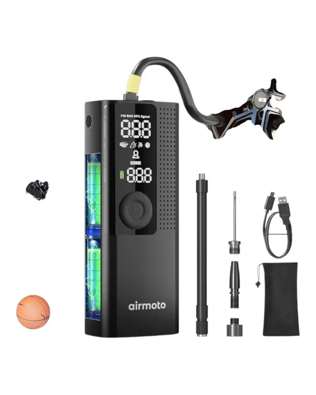 Airmoto BP198 Portable Tire Inflator