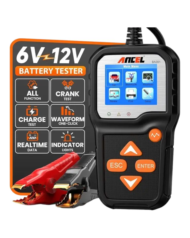 ANCEL BA301 6V 12V Car Battery Tester