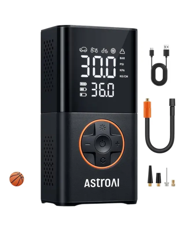 AstroAI L7 Cordless Tire Inflator Portable Air Compressor
