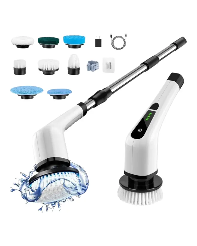 Bomves Electric Spin Scrubber Cordless Brush