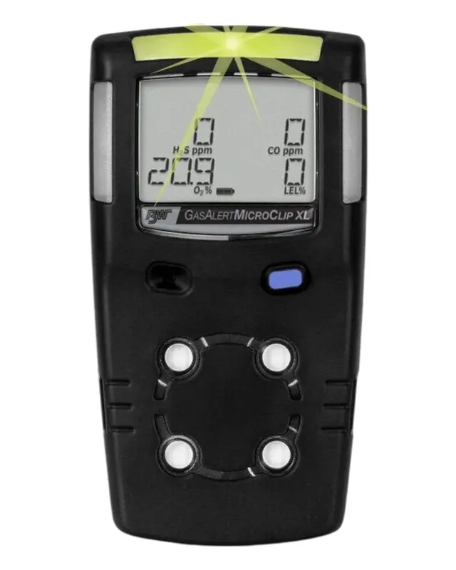 BW Technologies GasAlertMicroClip XL 4 Gas Detector