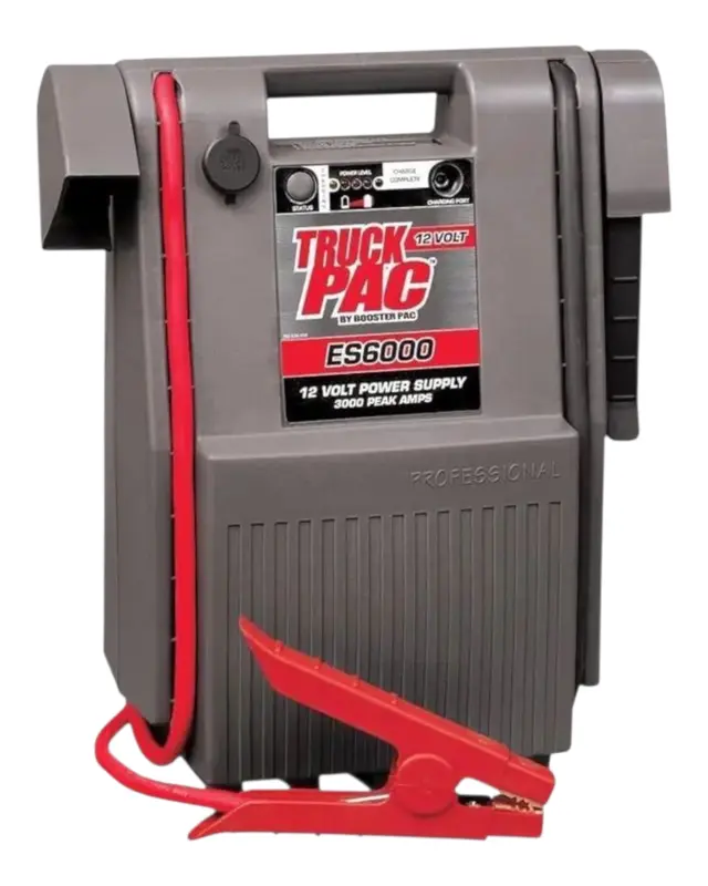 Clore Automotive Truck PAC ES6000 3000 Peak Amp 12V Heavy Duty Jump Starter