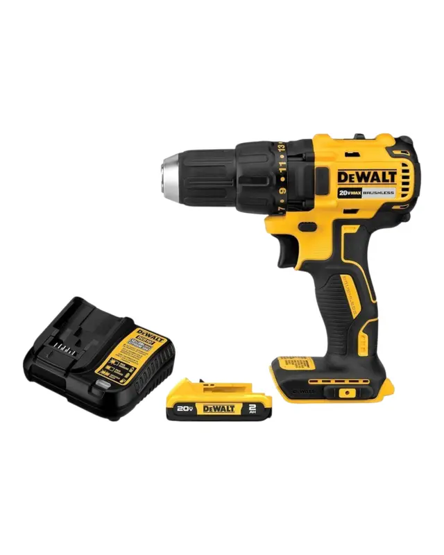 DEWALT 20V MAX DCD777D1 Cordless Drill Driver Set