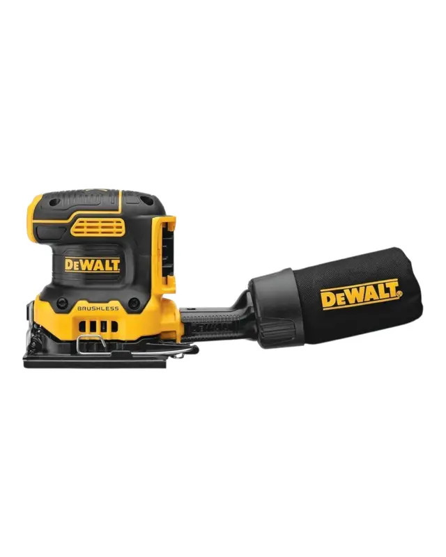 DEWALT DCW200B 20V MAX XR Brushless Cordless 1/4 Sheet Variable Speed Sander