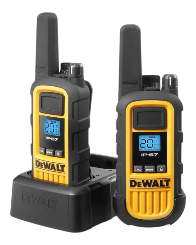 DEWALT DXFRS800 Long-Range FRS 2-Way Radios / Walkie Talkies