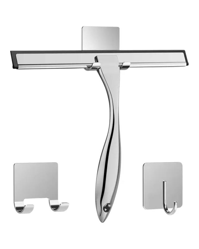 Docrok All-Purpose Stainless Steel Shower Squeegee
