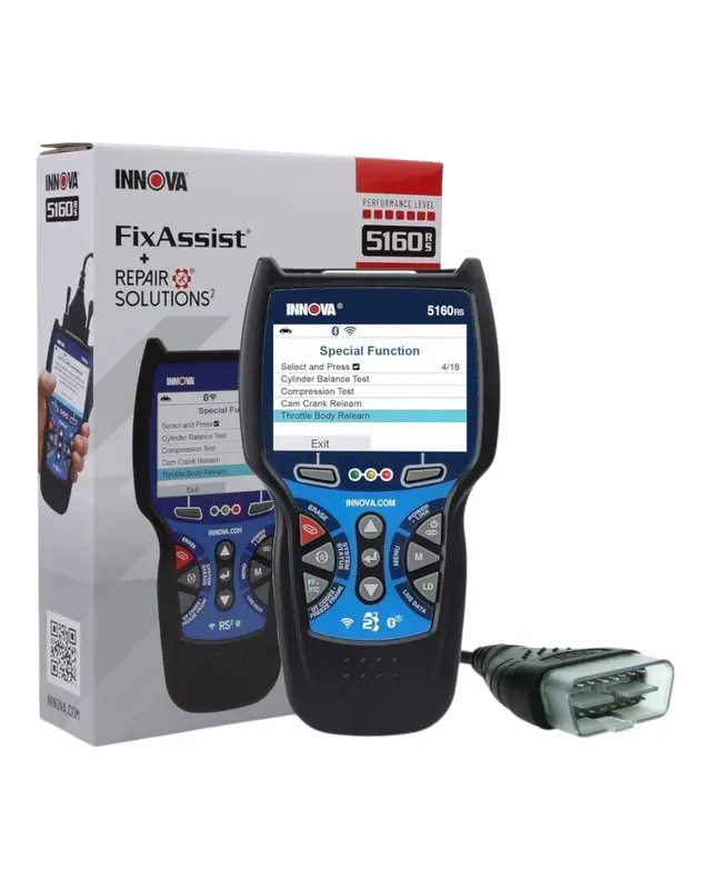 INNOVA 5160RS OBD2 Scanner - Bidirectional OE-Level All-System Diagnostics with Special Resets