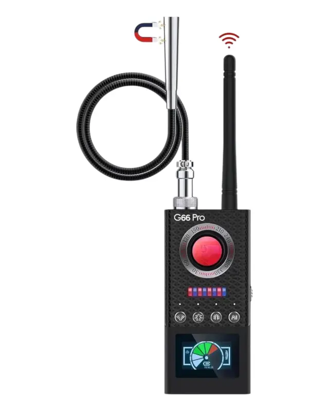 JAXTIN G66 Pro Hidden Camera Detector with AI Auto Scan