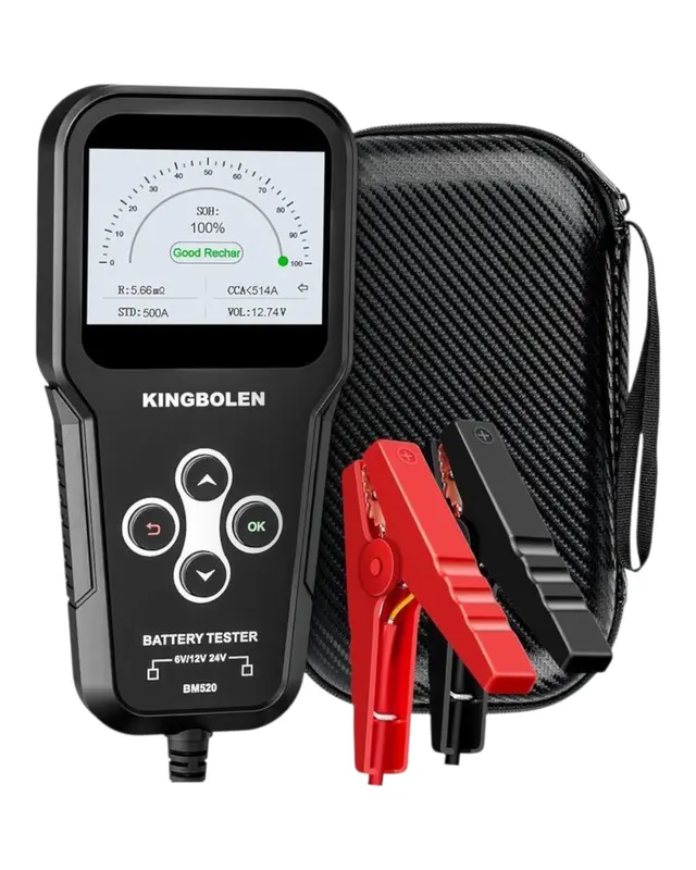 KINGBOLEN BM520 6V 12V 24V Car Battery Tester