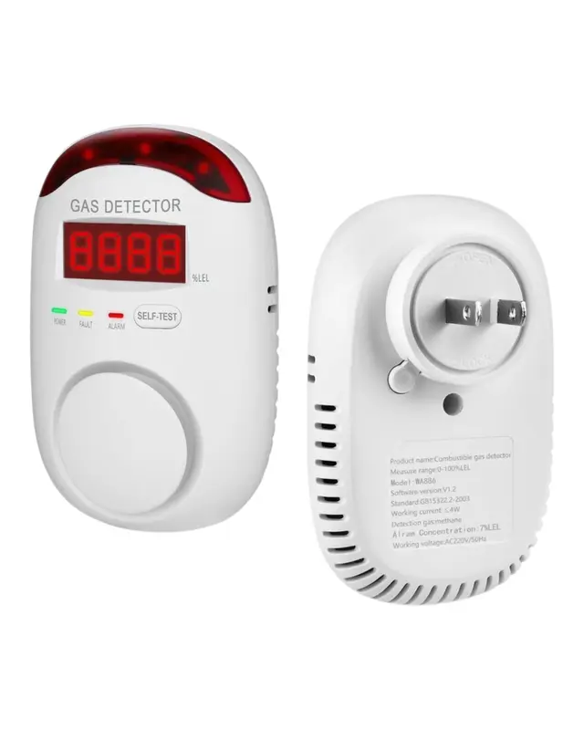 KOABBIT WA886 Plug-In Natural Gas and Propane Detector
