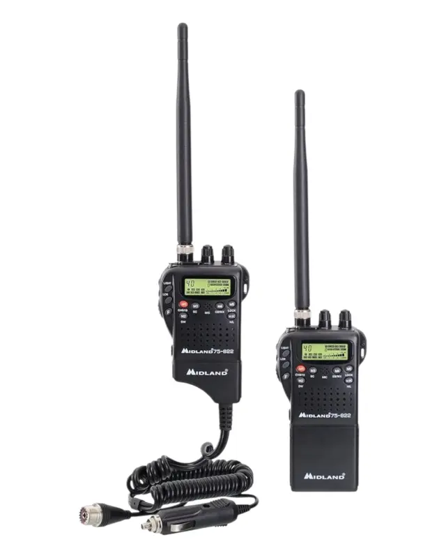 Midland 75-822 Handheld & Mobile CB Radio