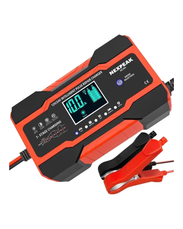 NEXPEAK NC201 10-Amp Smart Battery Charger