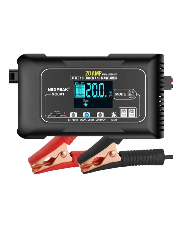 NEXPEAK NC301 20-Amp Smart Battery Charger