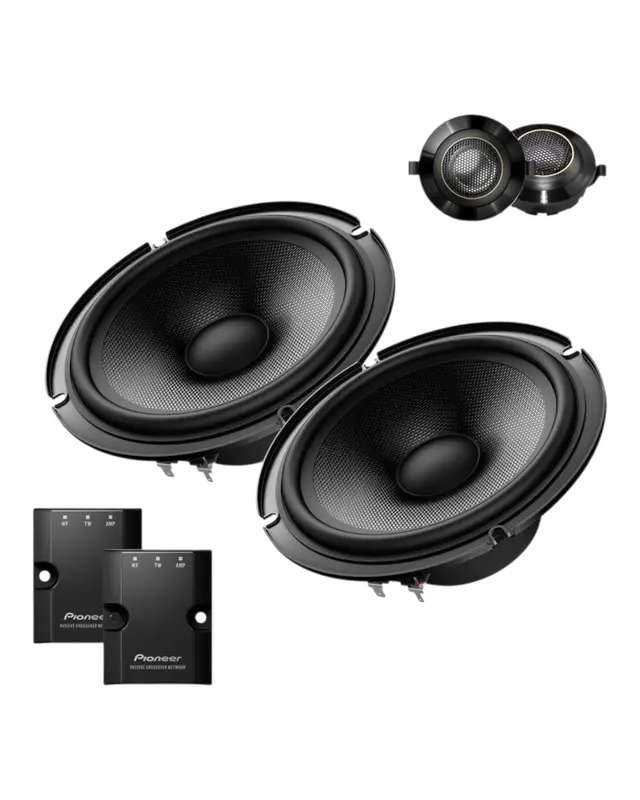 Pioneer Z-Series TS-Z65C 6.5" 2-Way Component Car Speakers