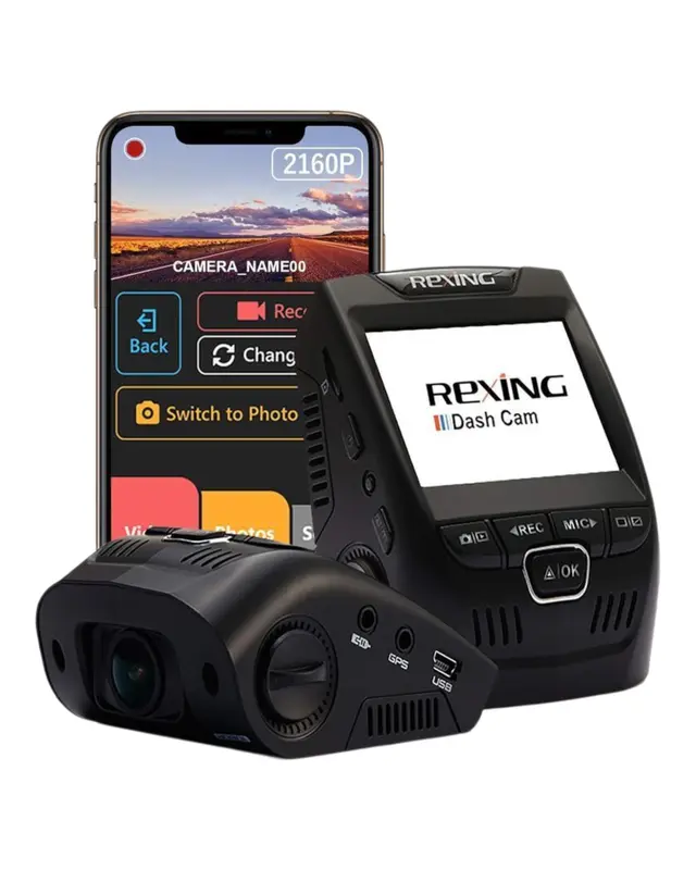 REXING V1 4K Ultra HD Dash Cam
