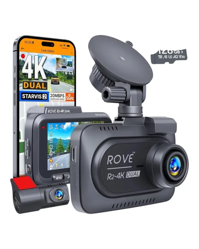 ROVE R2-4K Dual Dash Cam