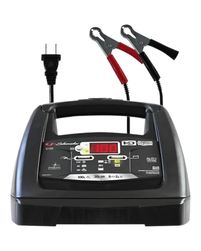 Schumacher SC1308 6A Car Battery Charger & 100A Engine Starter
