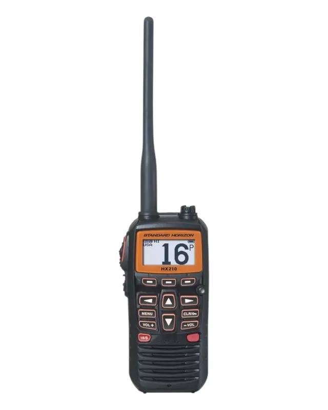 Standard Horizon HX210 6W Floating Handheld Marine VHF Radio
