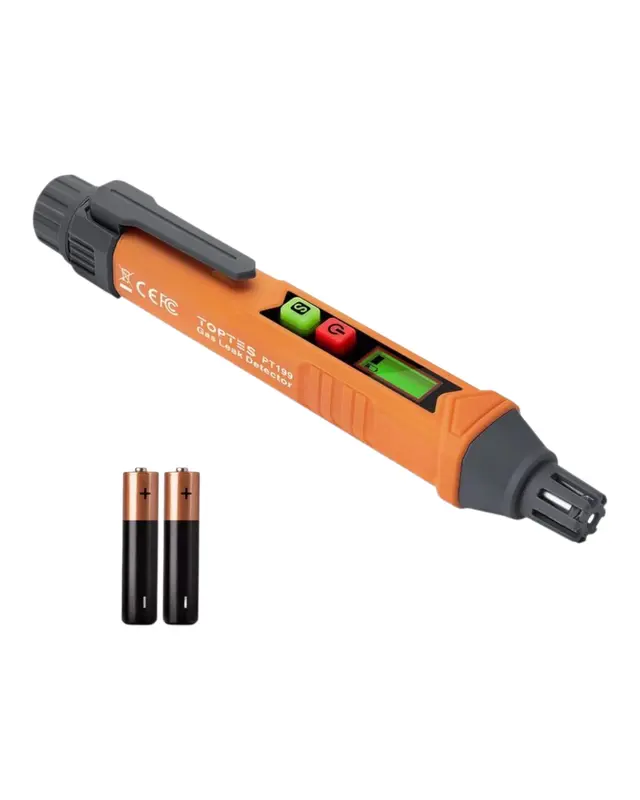 TOPTES PT199 Natural Gas Leak Detector Portable Gas Sniffer