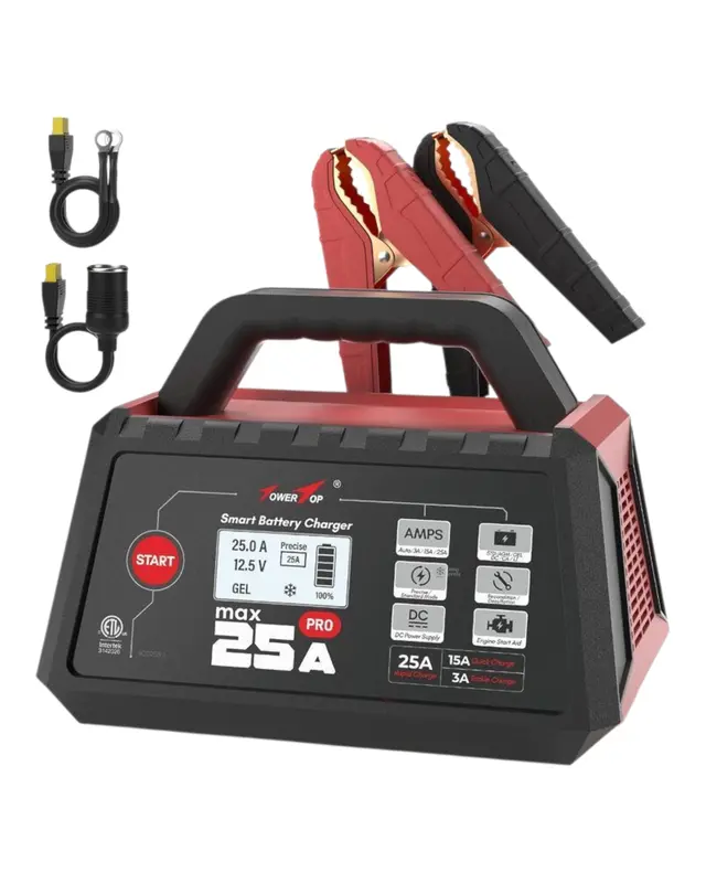 TowerTop 25A Max Pro 12V Smart Battery Charger