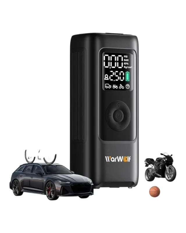 WarWolf LP-25 160PSI Portable Tire Inflator Air Compressor
