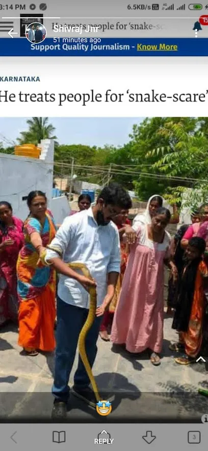 Snake Rescuer(Catcher) - Ashok