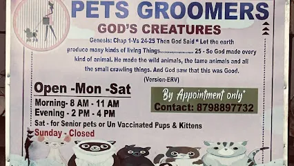 Gods Creatures Pet Groomers