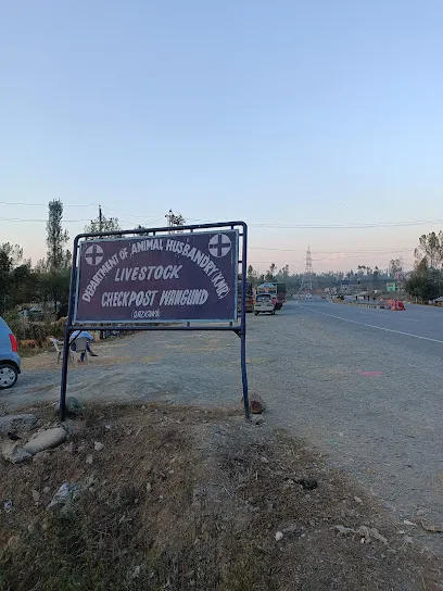 Livestock Check Post Kashmir Animal Husbandry Department